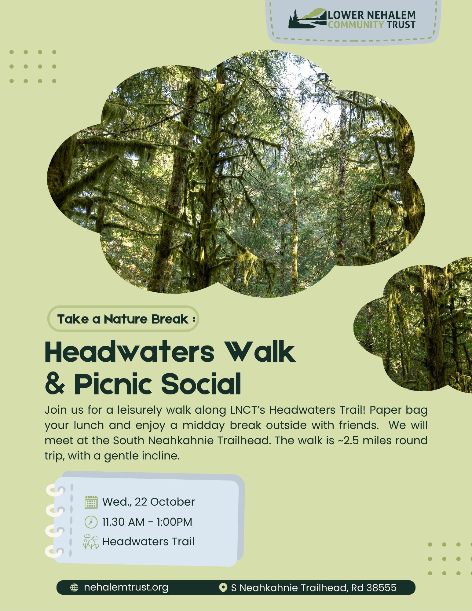 Oct Take a nature break
